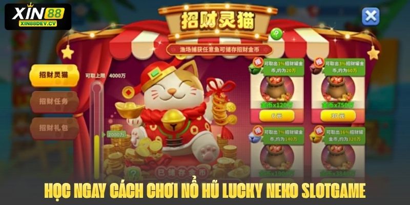 Học ngay cách chơi Nổ Hũ Lucky Neko slotgame