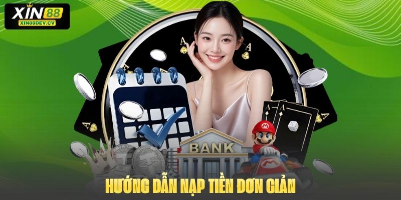 Trang chủ Hướng dẫn nạp tiền đơn giản